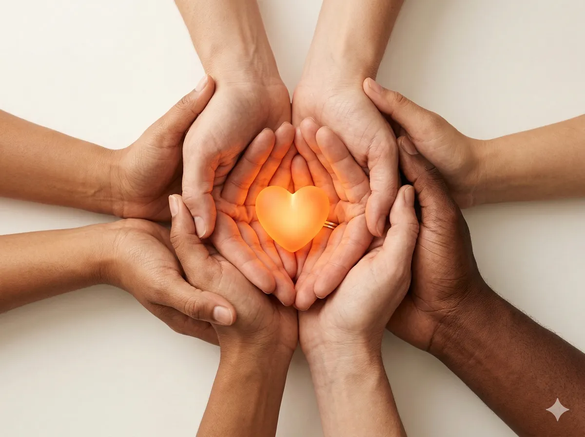 Pass on the gift to a good cause through Glede their donation partners.