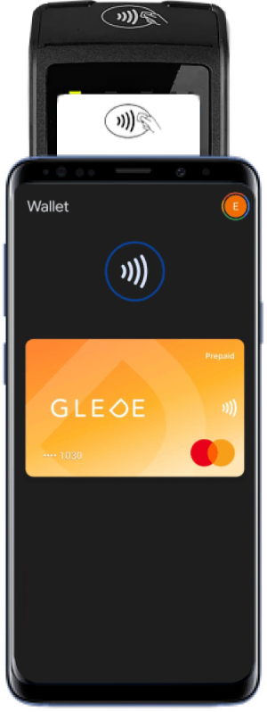 Android phone that pays contactless on a card terminal
