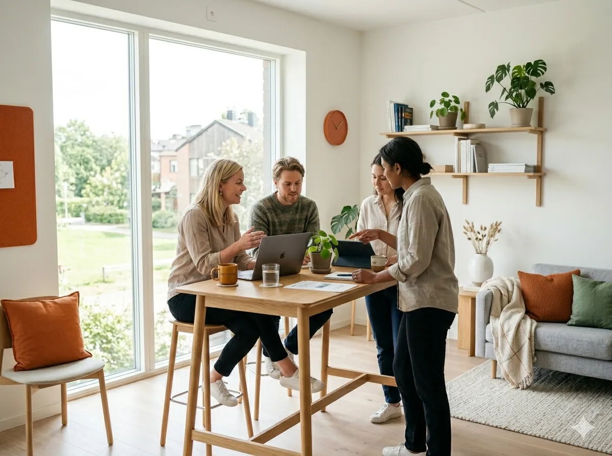 Glede -team at the Oslo office